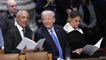 Momen Akrab Trump dan Obama Saat Pemakaman Jimmy Carter