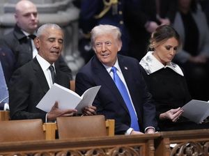 Jawaban Kalem Obama Usai Video Rasis Monyet di Medsos Trump