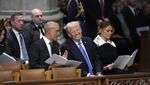 Momen Akrab Trump dan Obama Saat Pemakaman Jimmy Carter