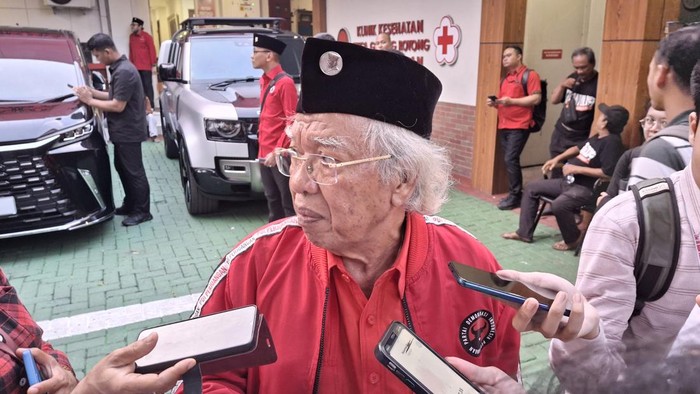 Panda Nababan di HUT ke-52 PDIP (Taufik/detikcom)