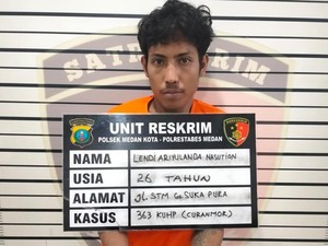 Motor Hilang Ditinggal 5 Menit Belanja di Minimarket Medan, Pelaku Ditembak