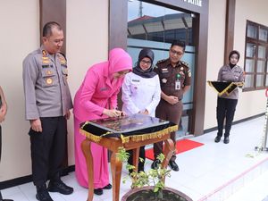Aula Saraswati Diresmikan, Dukung Inovasi Bhayangkari Polres Blitar