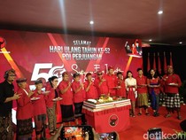 Nobar Pidato Megawati, Koster Bangga Ketangguhan PDIP di Bali