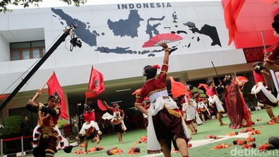Pertunjukan Budaya Nusantara Meriahkan HUT Ke-52 PDI Perjuangan