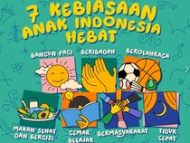 Lirik dan Gerakan 7 Kebiasaan Anak Indonesia Hebat Menuju Generasi Emas 2045