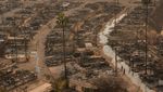 Potret Kehancuran Los Angeles Akibat Kebakaran Hutan