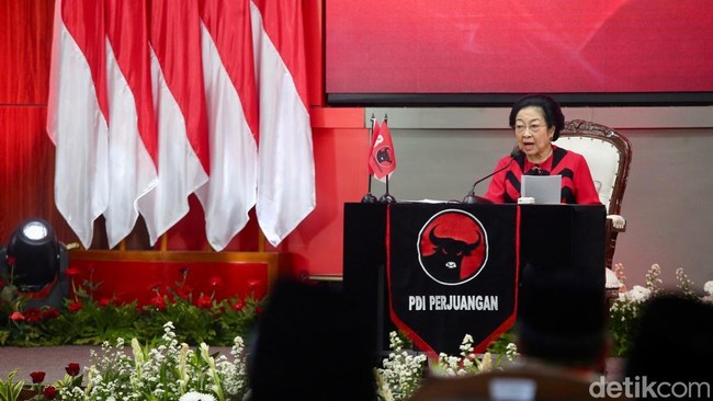 5 Momen dan Poin-poin Pidato Megawati di HUT PDIP