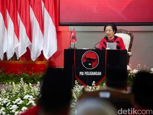 Megawati Sebut Nama De Gadjah di Pidato HUT PDIP ke-52