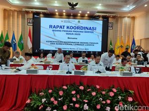 Menko Pangan Pimpin Rakor di Banten, Minta Tak Ada Alih Fungsi Lahan Sawah