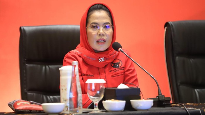 Sekretaris DPD PDI Perjuangan Jatim Sri Untari Bisowarno