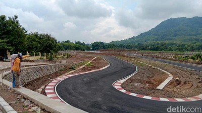 Keindahan Sirkuit Parang Magetan yang Viral Diuji Coba Mario Aji