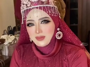Viral Sunatan Rasa Pernikahan, Makeup Ibu Pengantin Sunat Bikin Salfok