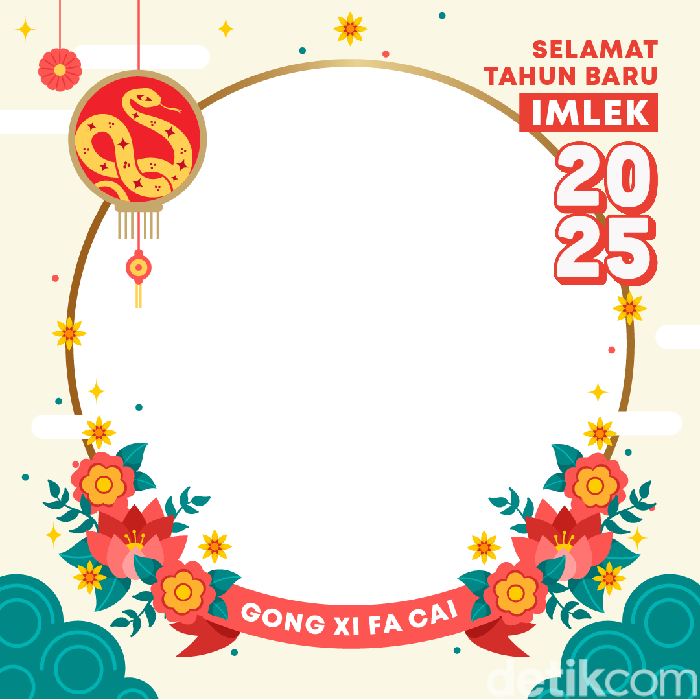 Twibbon Imlek 2025