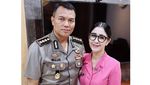 Momen Uut Permatasari saat Kulineran Bareng Kombespol Polda Bali
