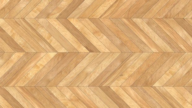 High resolution of a perfect herringbone wooden parquet - Texture and background top view.