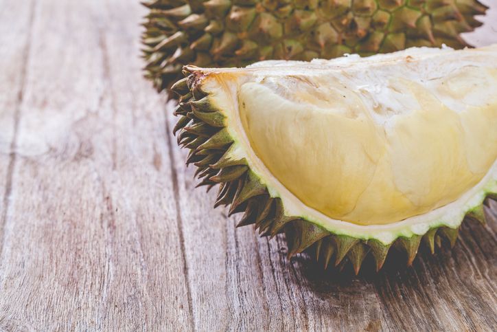 Ilustrasi durian tai babi