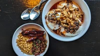 Pedasnya sichuan yang menohok disulap oleh chef Kwei Fei Carolina Selatan menjadi sebuah es krim. Rasanya yang lembut seketika berubah jadi pedas saat disantap. Foto: Forbes