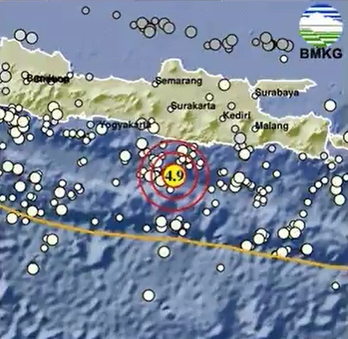 Gempa Pacitan M 4,9