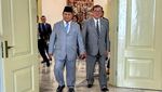 Momen Prabowo Terima Kunjungan PM Jepang Shigeru Ishiba