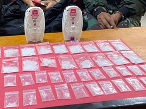 Pasutri di Sigi Sulteng Jadi Pengedar Narkoba Ditangkap, 39 Gram Sabu Disita