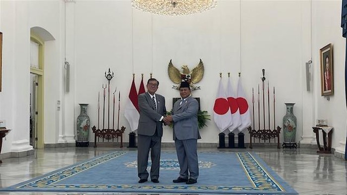 Prabowo bersama PM Jepang Shigeru Ishiba