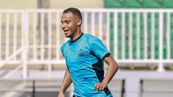 Pemain asing baru PSIS, Gustavo Souza dinantikan penampilannya di putaran kedua Liga 1 2024/2025. Foto diunggah Sabtu (11/1/2025).
