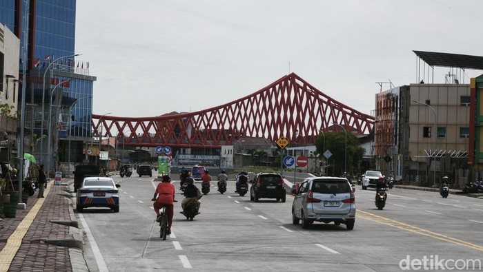 Suasana Simpang Joglo Solo saat dibuka, Sabtu (11/1/2025).