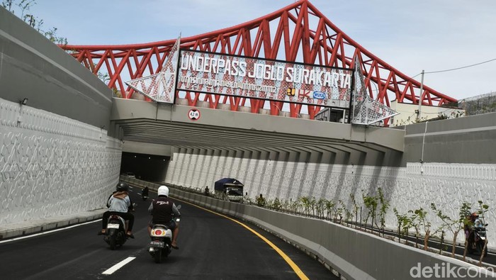 Suasana Simpang Joglo Solo saat dibuka, Sabtu (11/1/2025).
