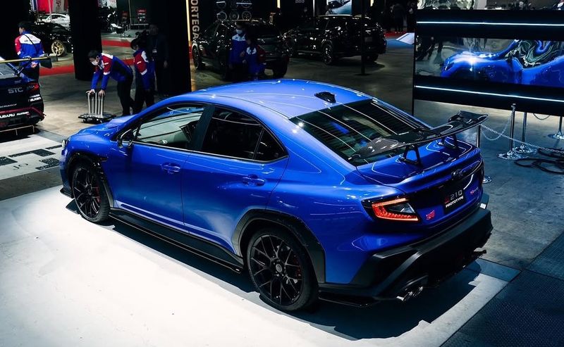 Subaru STI S210 Prototype di Tokyo Auto Salon 2025.