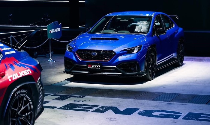 Subaru STI S210 Prototype di Tokyo Auto Salon 2025.