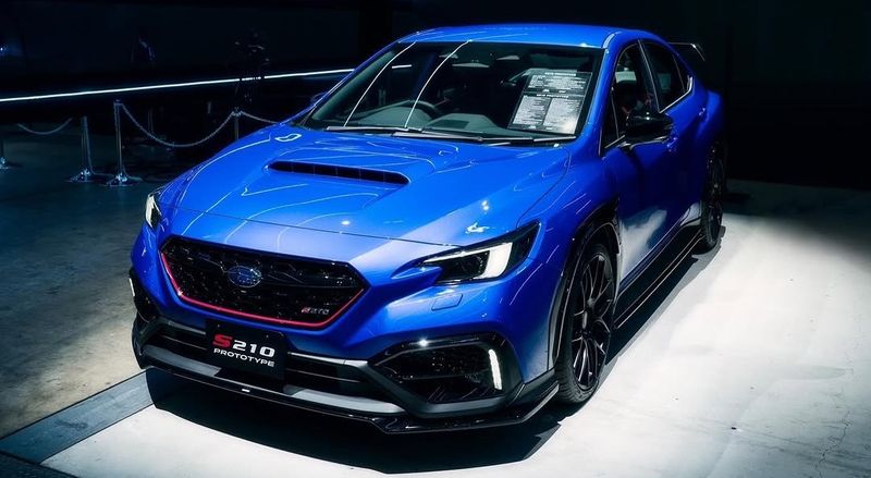 Subaru STI S210 Prototype di Tokyo Auto Salon 2025.