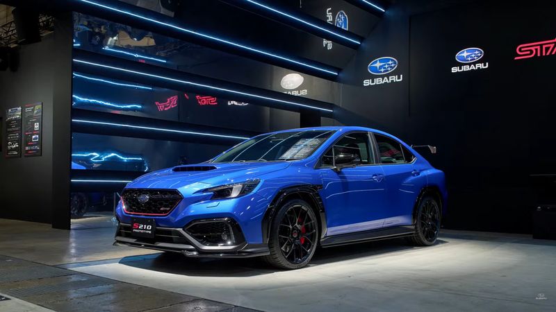 Subaru STI S210 Prototype di Tokyo Auto Salon 2025.