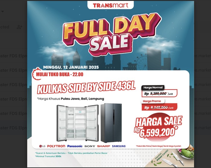 Transmart Full Day Sale