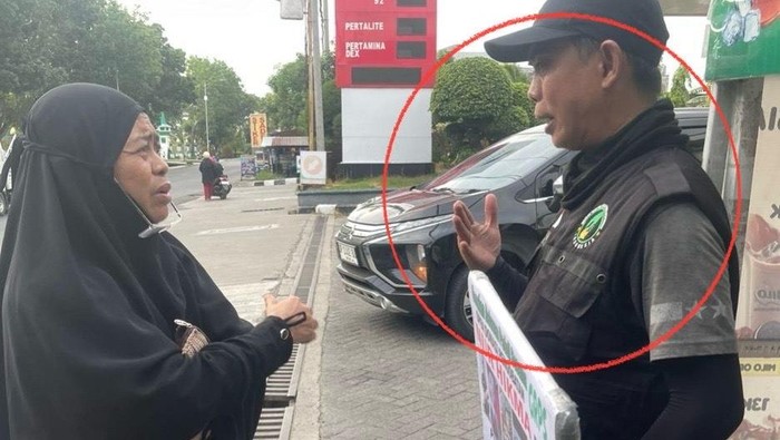 Dinsos Sidrap menegur pria yang diduga menggalang donasi fiktif.