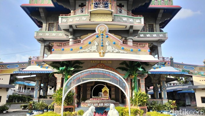 Graha Maria Annai Velangkanni. (Felicia Gisela Br Sihite/detikSumut)
