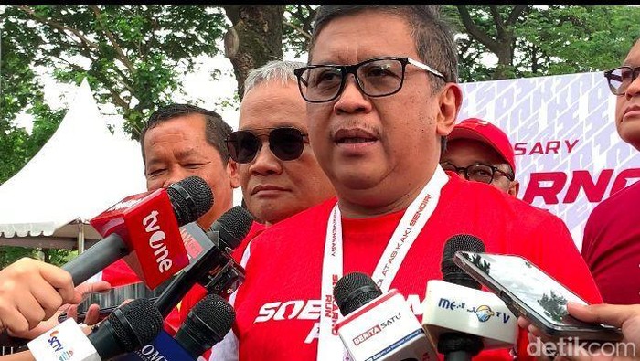 Hasto Kristiyanto. (Adrial Akbar/detikcom).