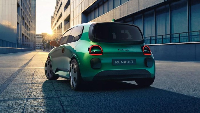 Mobil listrik konsep Renault Twingo Mobil listrik konsep Renault Twingo