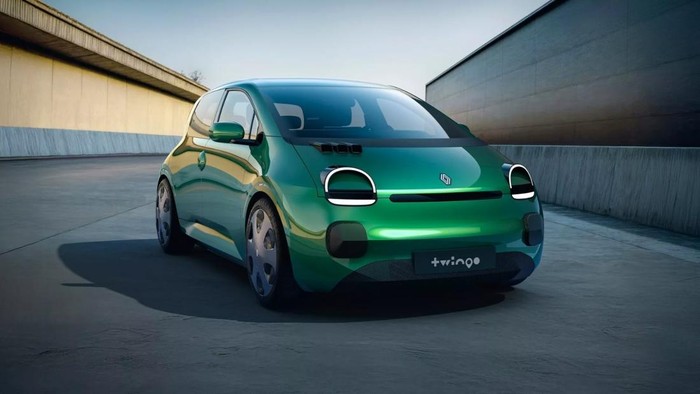 Mobil listrik konsep Renault Twingo