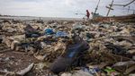 Pantai Dadap Indramayu Dipenuhi Sampah