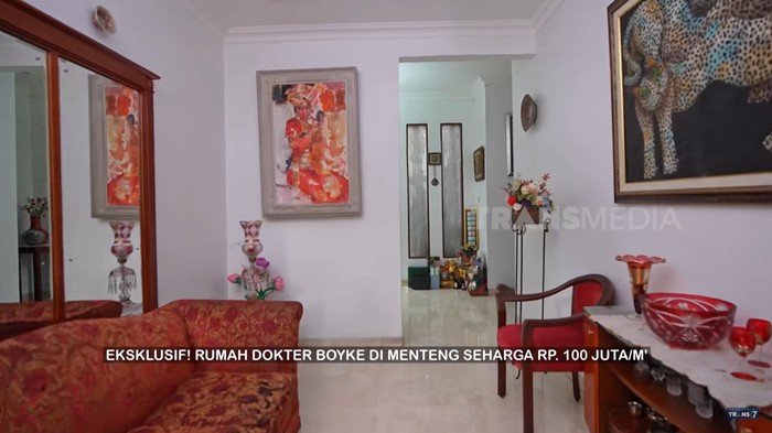 Rumah dr Boyke di Menteng/Tangkapan layar/YouTube FYP Trans7 Rumah dr Boyke di Menteng.