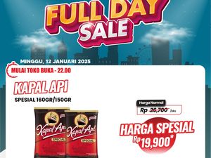 Aneka Kopi di Transmart Full Day Sale Diobral Murah, Mulai Rp 5 Ribuan