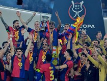 Kalahkan Real Madrid 5-2, Barcelona Juara Piala Super Spanyol