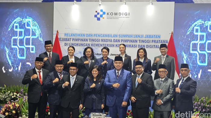 Daftar Pejabat Komdigi