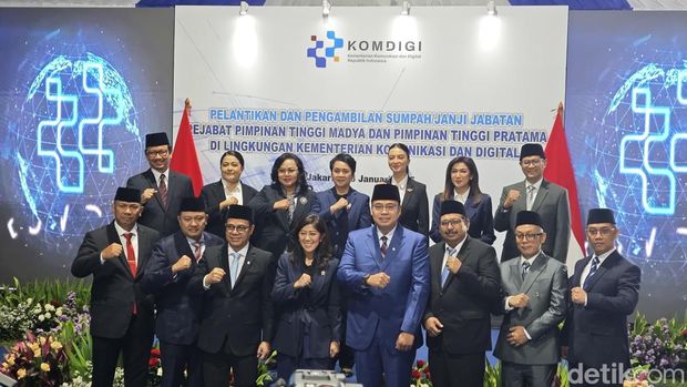 Daftar Pejabat Komdigi