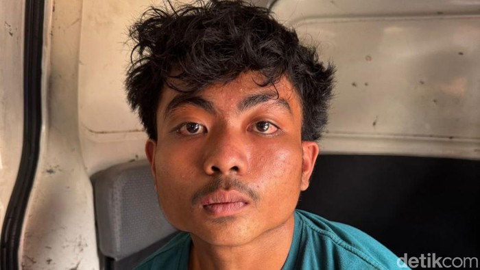 Ferdi (19) , pelaku pelecehan terhadap wanita saat joging di Makassar.