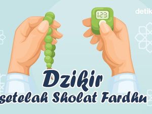 Dzikir setelah Sholat Fardhu Dibaca 33 Kali Bisa Hapus Dosa