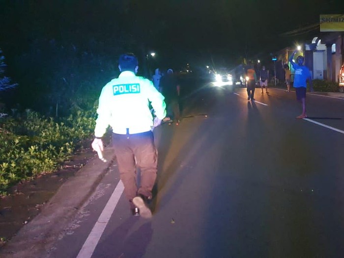 Lokasi kecelakaan 3 ABG yang bonceng tiga di Jalan Boyolali-Cepogo, Senin (13/1/2025) dini hari tadi.
