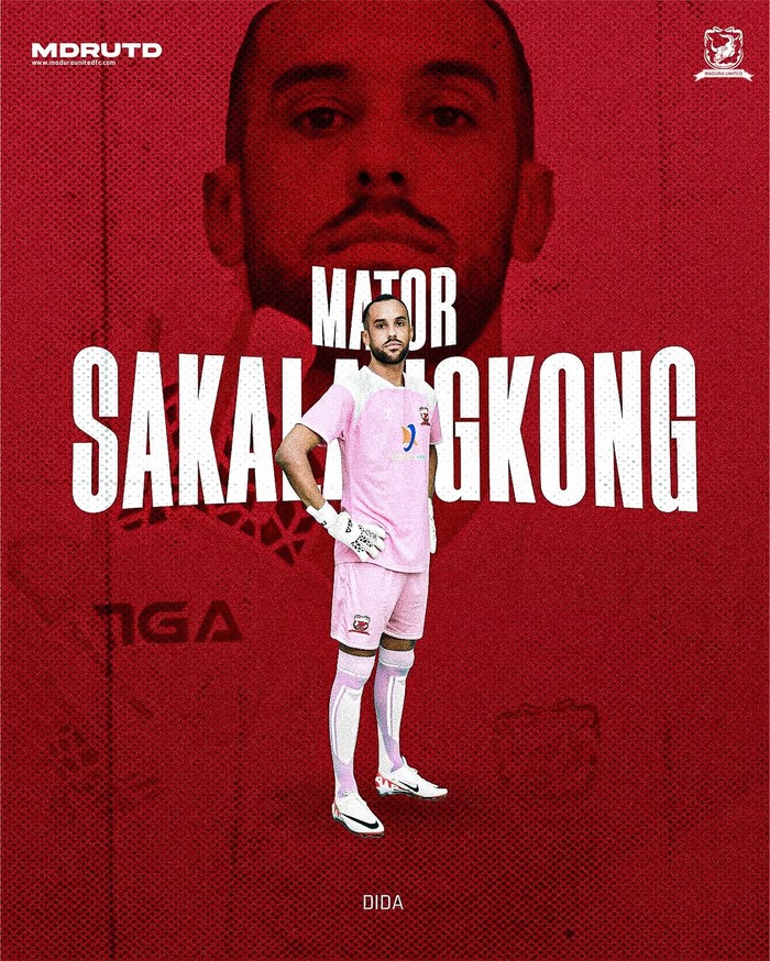 Madura United Lepas Penjaga Gawang Asal Brasil