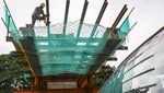Melihat Progres Pembangunan LRT Velodrome-Manggarai Fase 1B