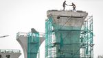 Melihat Progres Pembangunan LRT Velodrome-Manggarai Fase 1B